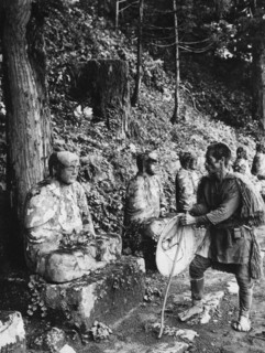 japon, nikko, méditation, 1954