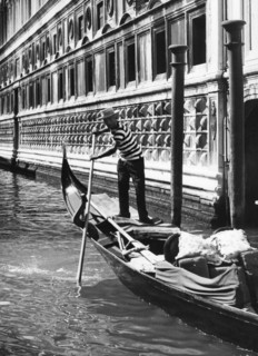 italie, venise, le pont des soupirs, 1962