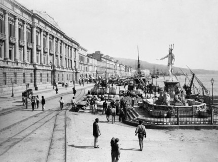italie, sicile, messine, vue du corso vittorio emanuele, 1900 1910
