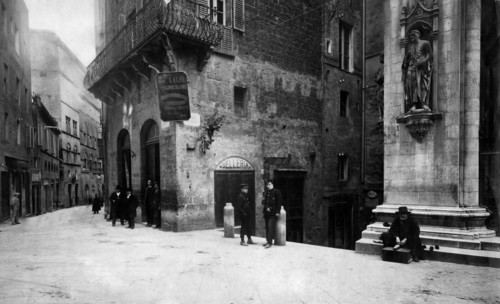 europe, italie, toscane, sienne, une vue de la ville, 1900 1910