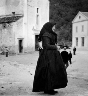 europe, france, corse, portrait de femme, 1910 1920