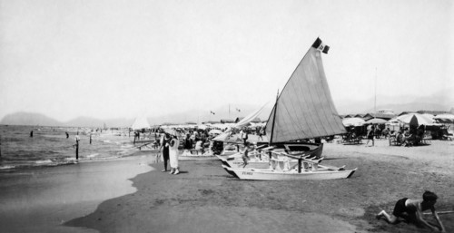 europe, italie, toscane, viareggio, 1920