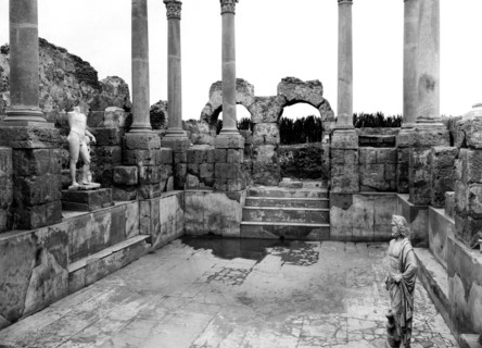afrique, libye, laptis magna, ruines, 1910 1920