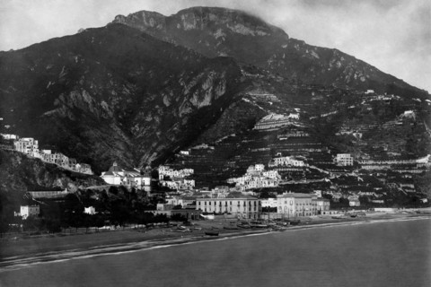 campanie, maiori, panorama, 1910 1920