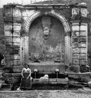 italie, campanie, avellino, la fontaine de sant'antonio abate, 1920