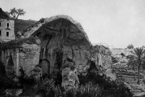 italie, campanie, bacoli, baie, le temple de diano lucifera, 1900 1910