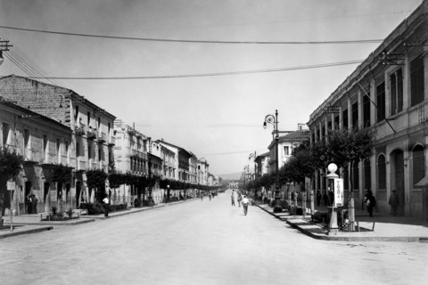 italie, campanie, benevento, viale principe di napoli, 1930 1940