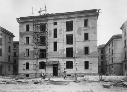 italie, campanie, naples, rione luzzatti, 1920 1930