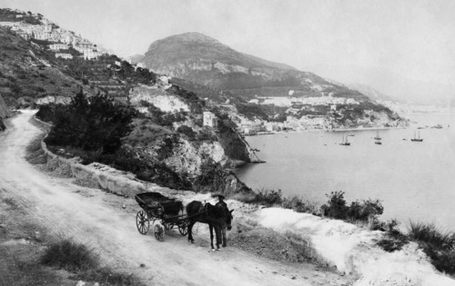 italie, campanie, panorama avec raito, vietri et salerne, 1900 1910