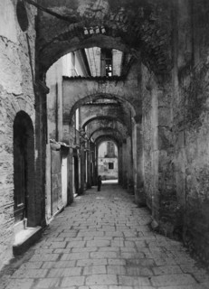 italie, campanie, une rue à piedimonte matese, 1930 1940