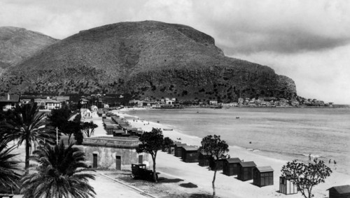 italie, sicile, palerme, cap du coq, 1920 1930
