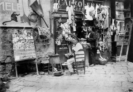 italie, campanie, naples, emporium, années 1900