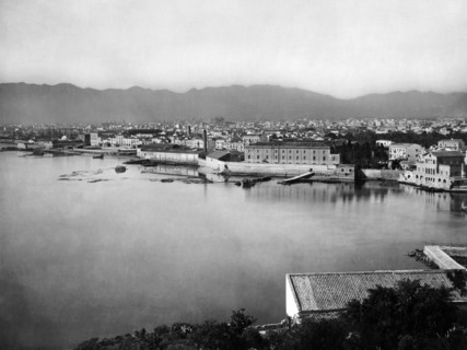 italie, sicile, palerme, panorama depuis la villa bonville, 1910 1920