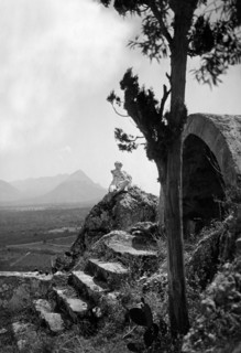 europe, italie, sicile, bagheria, vue de la villa valguarnera, 1920 1930