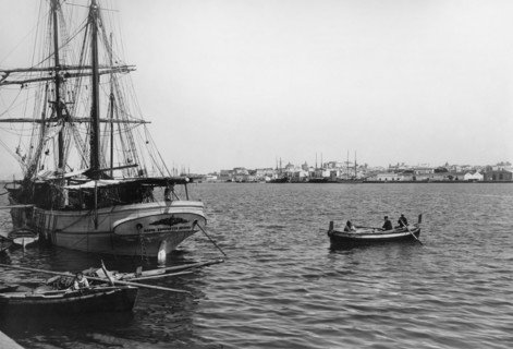 port, marsala, sicile, italie 1910