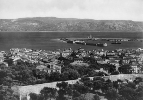 italie, sicile, messine, panorama avec vue sur la calabre, 1910