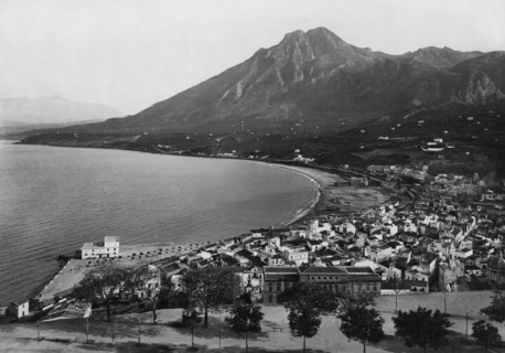 italie, sicile, termini imerese, panorama, 1900 1910