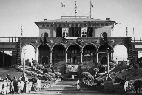 afrique, érythrée, asmara, le théâtre, 1920 1930