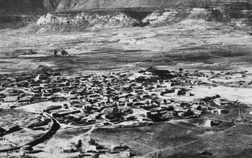 afrique, éthiopie, adigrat, panorama, 1910 1920