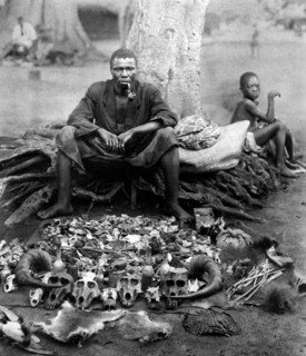 afrique, dahomey, actuelle république du benin, objets de sorcellerie et de médecine, 1930