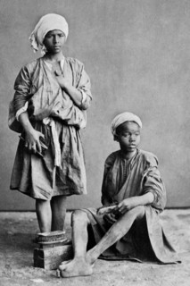 afrique, égypte, le caire, cirage de chaussures, 1878