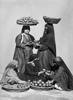 afrique, égypte, le caire, vendeurs d'orange, 1878