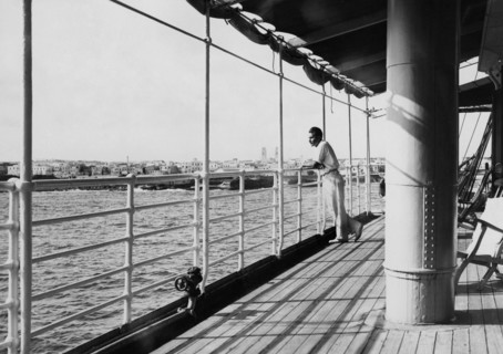 afrique, somalie, mogadishu, vue du bureau de poste, 1920 1930