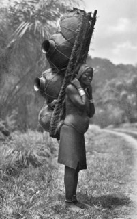 afrique, afrique du sud, zululand, une femme zulu, 1935