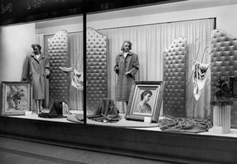 europe, italie, piedmont, turin, un magasin de vêtements, 1959
