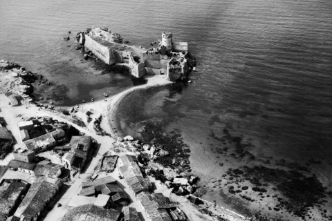 le castella, île de capo rizzuto, calabre, italie, 1965