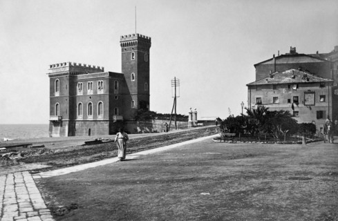 europe, italie, ligurie, pegli, vue, 1900 1910