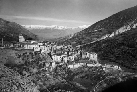 europe, italie, abruzzes, l'acquila, panorama, 1920 1930