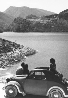 europe, italie, abruzzes, scanno, voyage au lac, 1920 1930