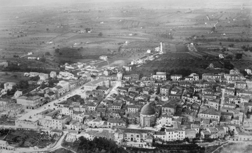 europe, italie, abruzzes, panorama de giulianova, 1910 1920