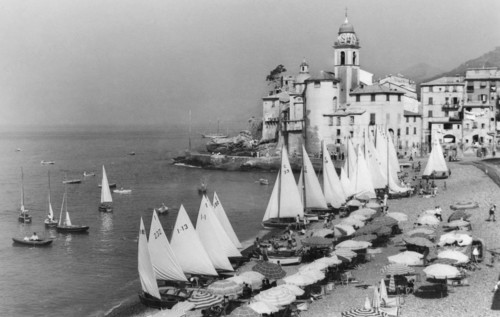 camogli, punta chiappa, ligurie, italie 1920 1930