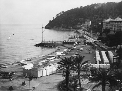 plage d'arenzano, ligurie, itale 1930