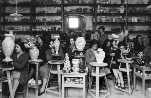 laboratoire artisanal, albisola, ligurie, italie 1920
