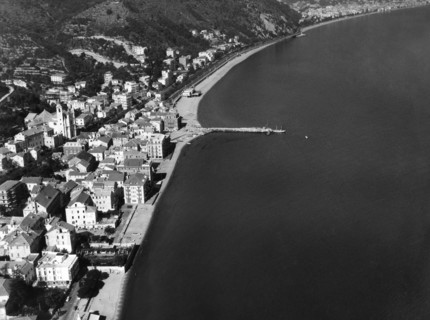 laigueglia, ligurie, italie 1964