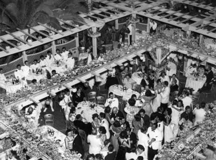 casino, sanremo, ligurie, italie 1964