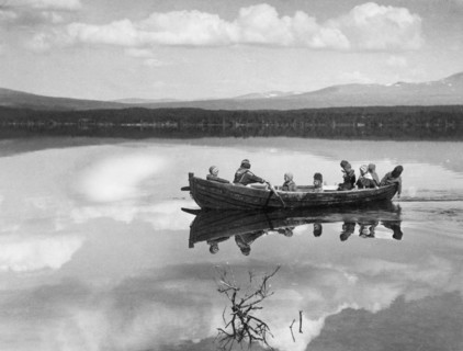enfants, laplanie, finlande, 1930-40