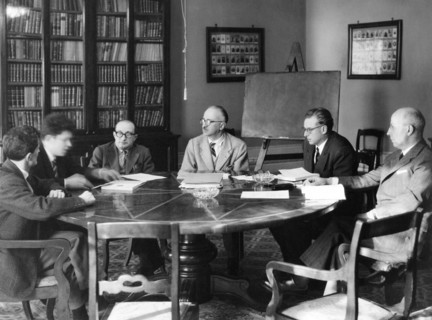 École normale supérieure de Pise, toscane, italie, 1958