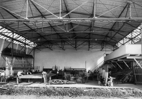 Cantiere Navale di Monfalcone, friuli venezia giulia, italy, 1911