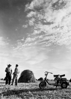 italie, paysans, moto, 1960 1970