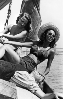 europe, italie, toscane, vacances à viareggio, 1940 1950