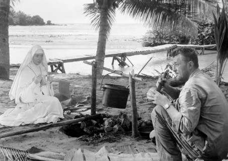 cinématographie, robert mitchum et deborah kerr dans l'âme et la chair, 1967