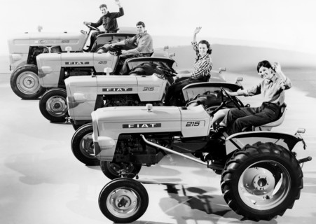 tracteur série diamant fiat om avec modèles, 1965