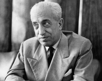 portrait de vittorio valletta, président de fiat, 1963