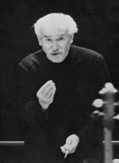 portrait d'arturo toscanini en concert, 1960