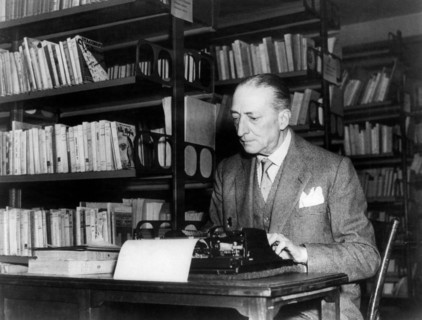portrait de luigi barzini, 1947