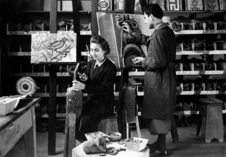 atelier de restauration de mosaïques de ravenna, 1963